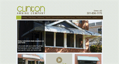Desktop Screenshot of clintonawningco.com